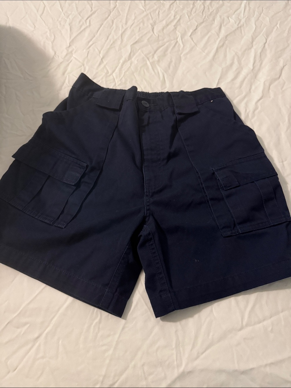 Weekenders Dark Navy Cargo Shorts with Front Pockets
